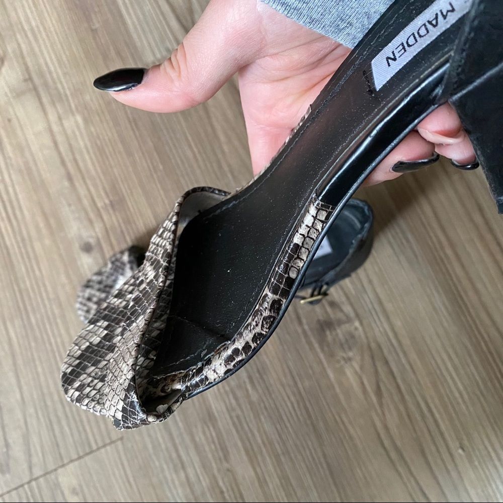 Steve Madden Ideaal Multi-Snake Block Heel Sandal - image 4